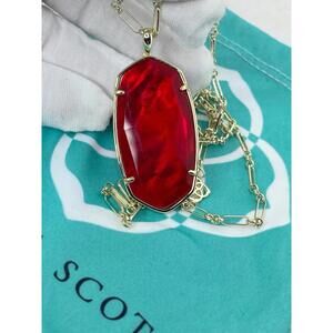 Kendra Scott Reid Faceted Long Pendant Necklace